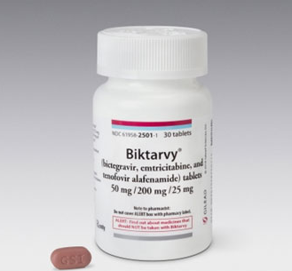 吉利德三合一HIV新药Biktarvy非劣效于三药方案
